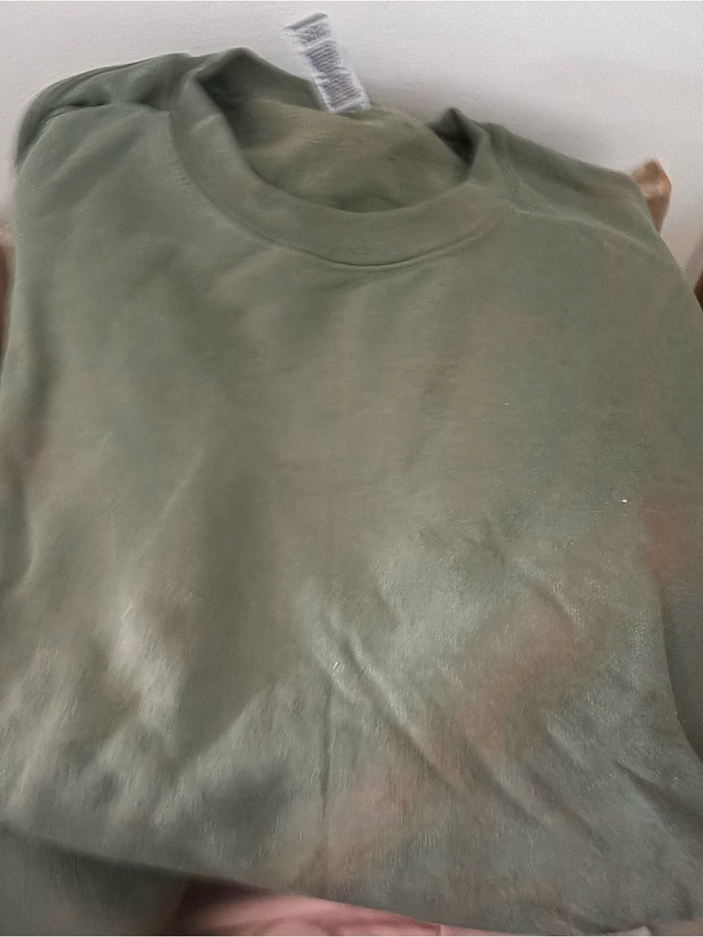Gildan Olive Green Crewneck Sweatshirt